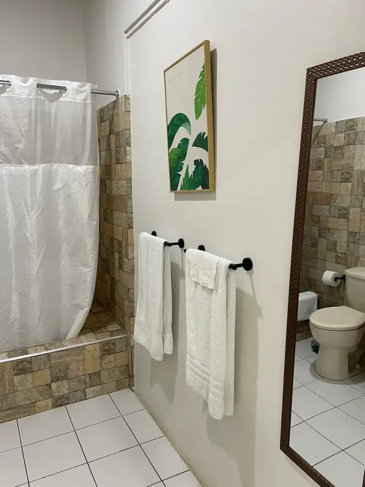 Room 4 at The Irie Inn: Private bathroom